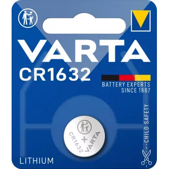 VARTA Batterij Lithium-knoopcel CR1632 3 V