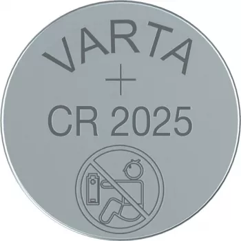 VARTA Batterij Lithium-knoopcel CR2025 3V 1x5