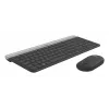 LOGITECH slanke draadloze toetsenbord-muiscombo Mk470 - Graphite - Duits Qwertz