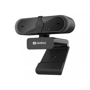 Sandberg USB-webcam Pro, 5 MP, 2592 x 1944 pixels, Full HD, 30 fps, 1920x1080@30fps, 2595x1944@30fps, 1080p