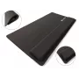 Sandberg Desk Pad Pro XXL, Zwart, Effen kleur, Polssteun, Antislip onderkant, Gaming-muismat