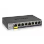 NETGEAR GS108Tv3 Managed L2 Gigabit Ethernet (10/100/1000) Grijs