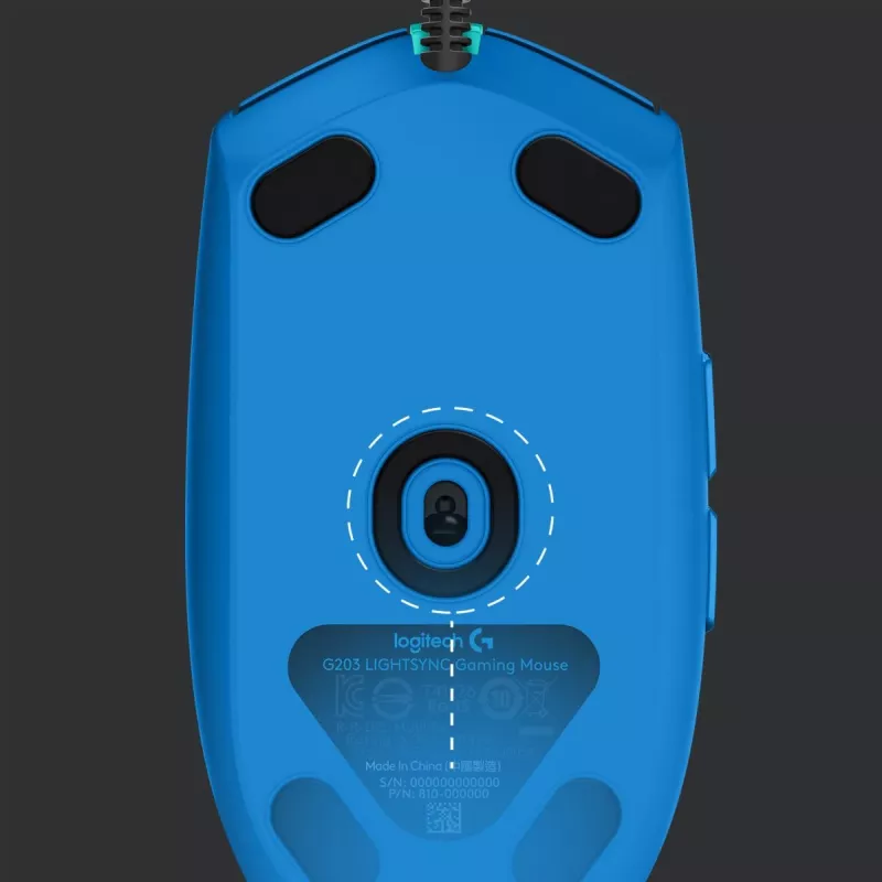 Gaming-muis Logitech G G203 LIGHTSYNC USB Type-A