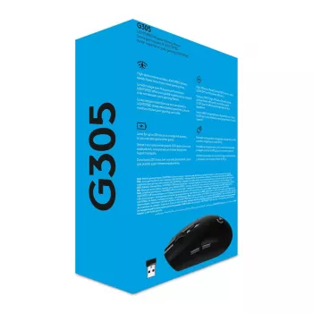 Logitech G305 Lightspeed draadloze gaming-muis, zwart