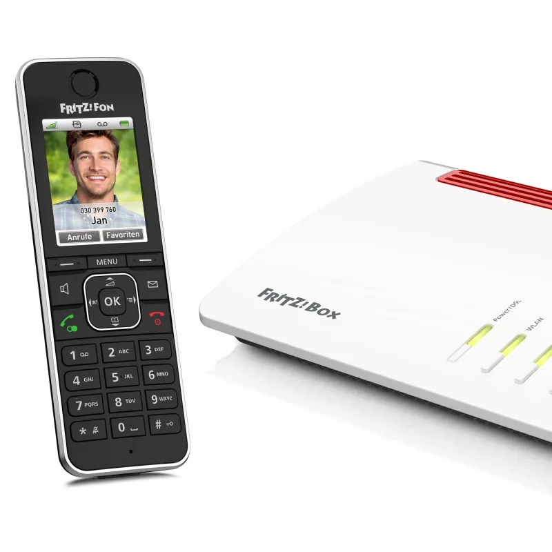 DECT-telefoon AVM FRITZ!Fon C6 zwart