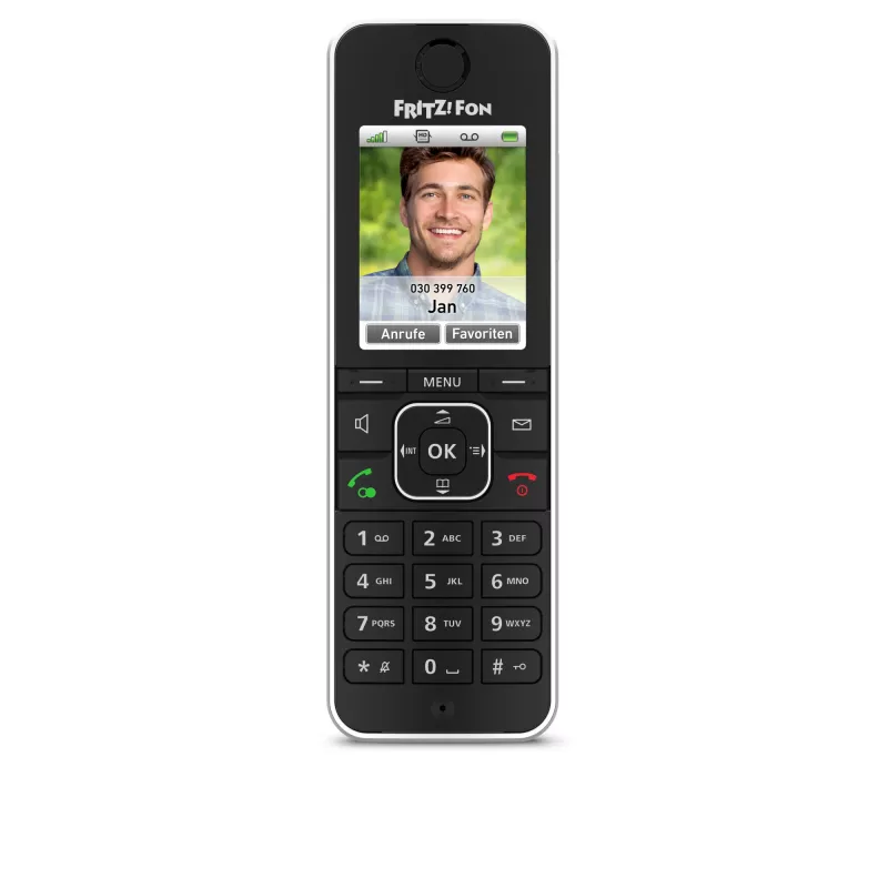 DECT-telefoon AVM FRITZ!Fon C6 zwart