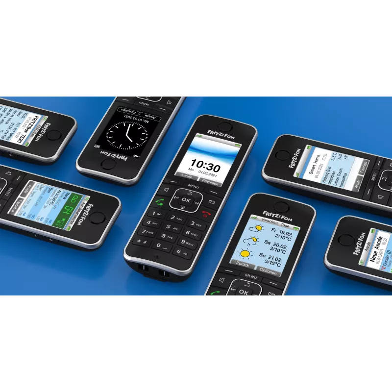 DECT-telefoon AVM FRITZ!Fon C6 zwart