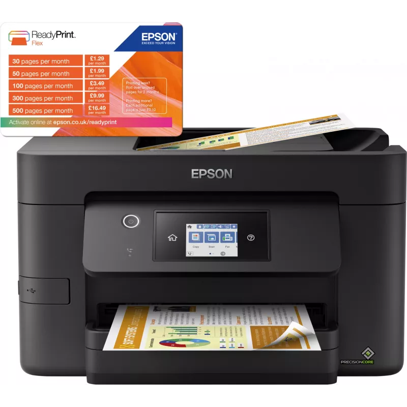 Epson WorkForce Pro WF-3820DWF inkjet A4 4800 x 2400 DPI 21 ppm Wi-Fi