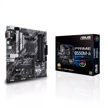 Moederbord ASUS Prime B550M-A/CSM AMD B550 socket AM4 micro ATX