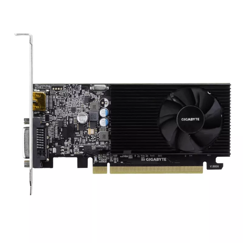 GIGABYTE GV-N1030D4-2GL grafische kaart NVIDIA GeForce GT 1030 2 GB GDDR4