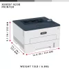 Xerox B230 A4 34ppm draadloze duplex printer PCL5e/6 2 papierladen totaal 251 vel