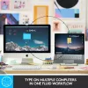 LOGITECH Minimalist draadloos verlicht toetsenbord - MX KEYS MINI - Graphite - Qwertz Duits