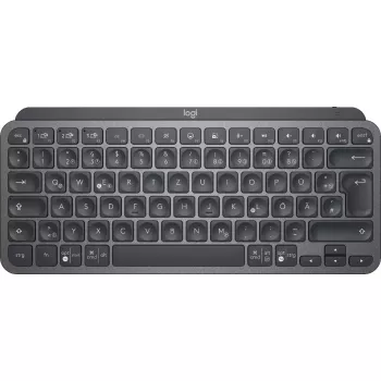 LOGITECH Minimalist draadloos verlicht toetsenbord - MX KEYS MINI - Graphite - Qwertz Duits