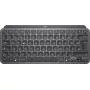 LOGITECH Minimalist draadloos verlicht toetsenbord - MX KEYS MINI - Graphite - Qwertz Duits