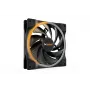 be quiet! Light Wings 140mm ARGB PWM High Speed ventilator zwart