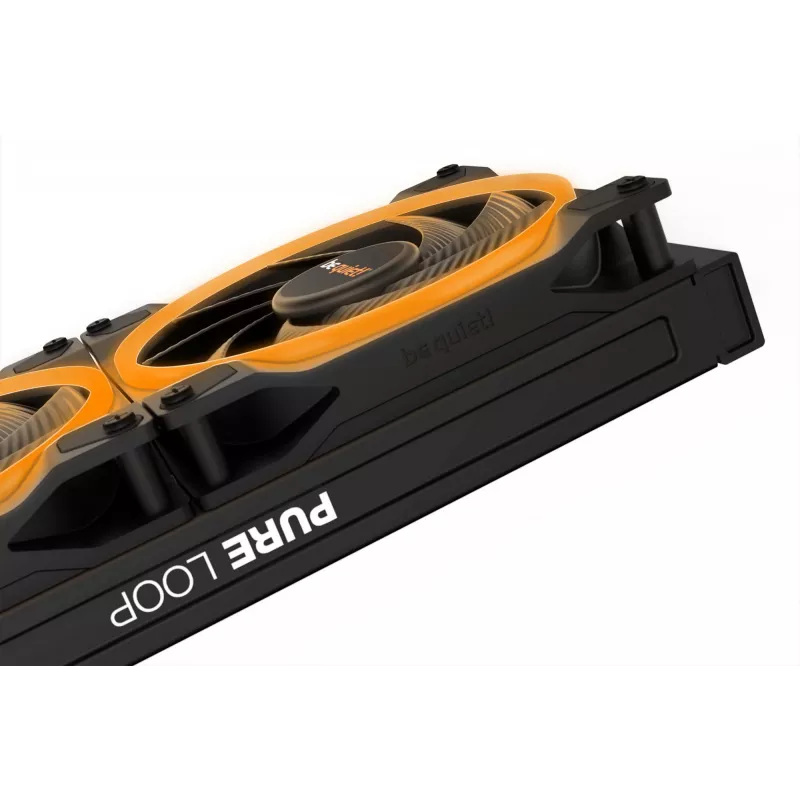 be quiet! Light Wings 140mm ARGB PWM High Speed ventilator zwart