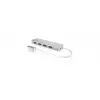 ICY BOX IB-HUB1425-C3 USB 3.2 Gen 1 (3.1 Gen 1) Type-C 5000 Mbit/s zilver