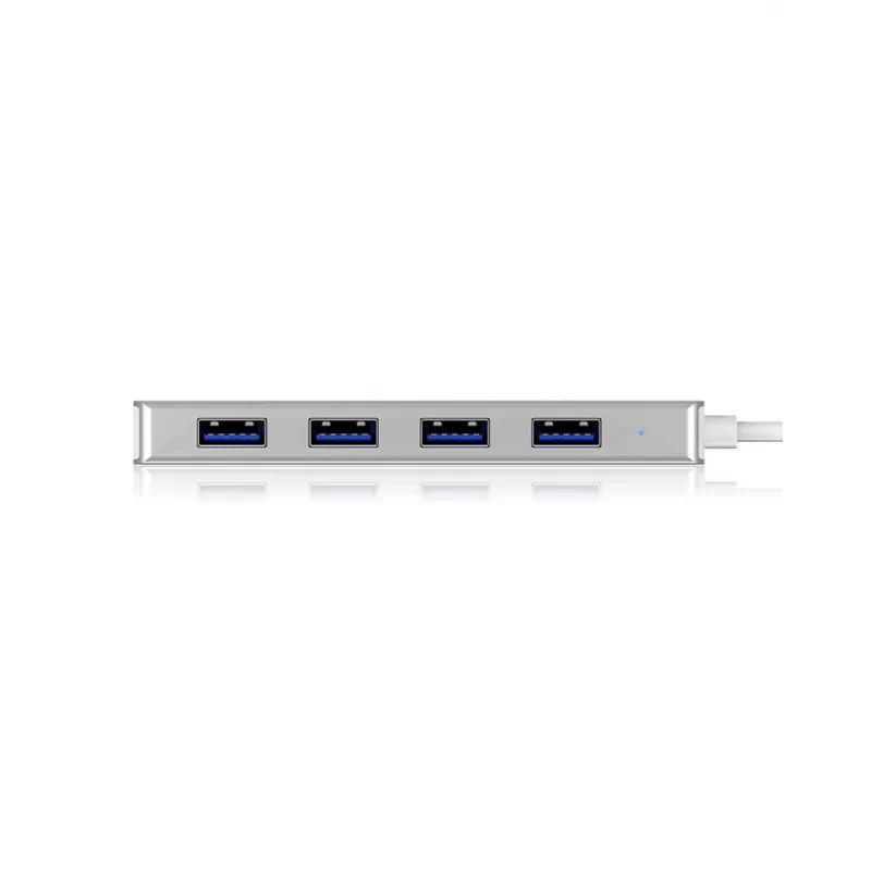 ICY BOX IB-HUB1425-C3 USB 3.2 Gen 1 (3.1 Gen 1) Type-C 5000 Mbit/s zilver