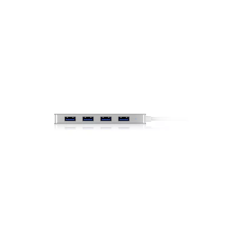 ICY BOX IB-HUB1425-C3 USB 3.2 Gen 1 (3.1 Gen 1) Type-C 5000 Mbit/s zilver