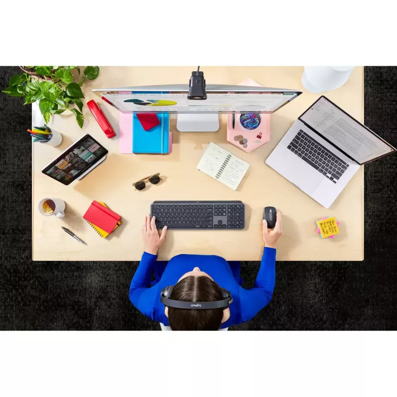 LOGITECH MX Keys For Business - grafiet - Duits Qwertz
