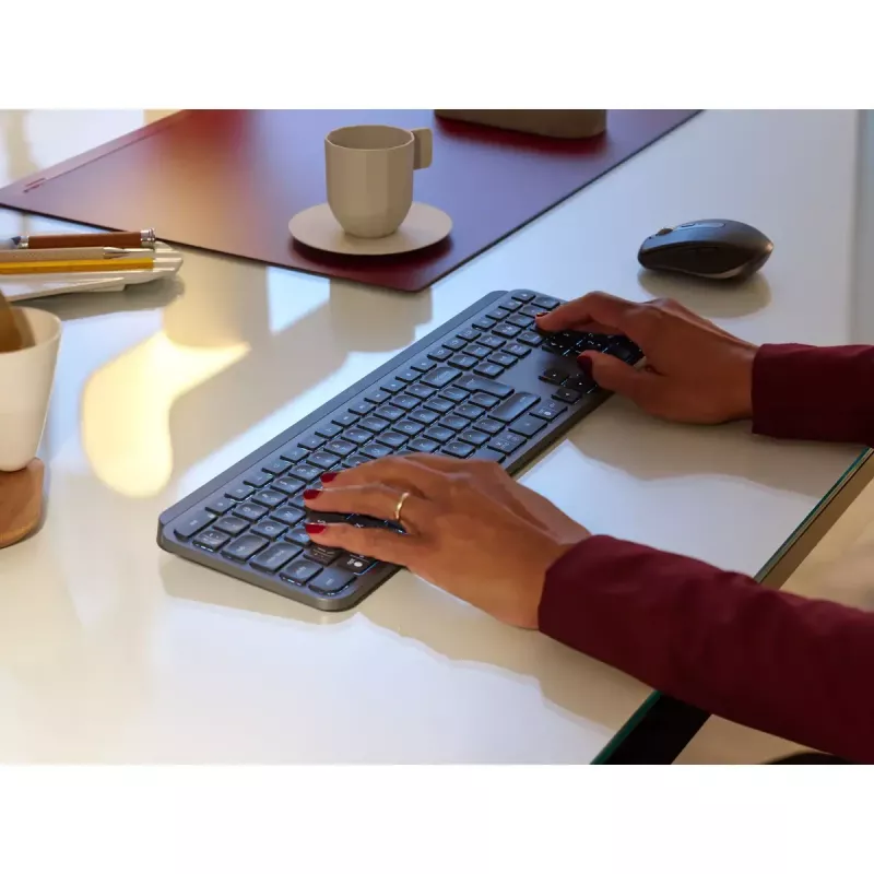 LOGITECH MX Keys For Business - grafiet - Duits Qwertz