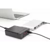 DIGITUS 4-poorts USB-oplader, 72 W 1x USB-C (PD) 5,9,15,20 V/3 A, 3x USB-A 5 V/2,4 A, zwart