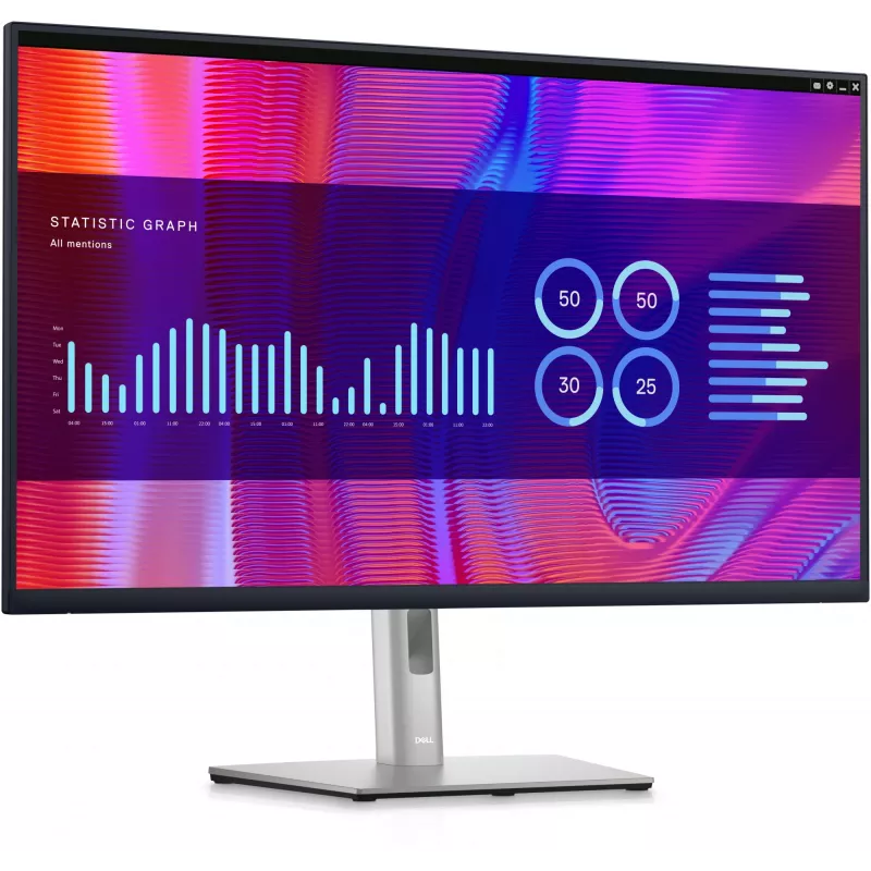 DELL P Series P3223DE computermonitor 80 cm (31,5 inch) 2560 x 1440 pixels Quad HD LCD zwart