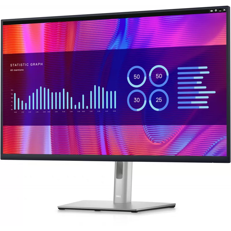 DELL P Series P3223DE computermonitor 80 cm (31,5 inch) 2560 x 1440 pixels Quad HD LCD zwart