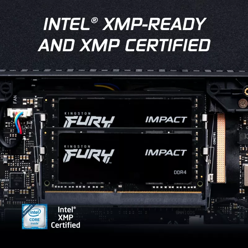 Kingston Technology FURY 32GB 3200MT/s DDR4 CL20 SODIMM (kit van 2) Impact