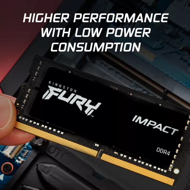 Kingston Technology FURY 32GB 3200MT/s DDR4 CL20 SODIMM (kit van 2) Impact
