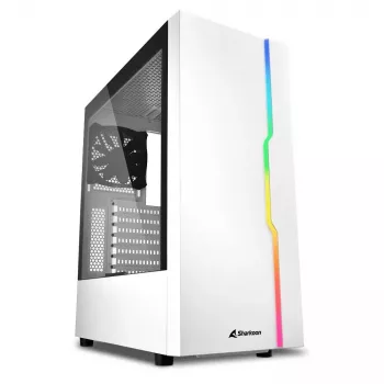 PC-behuizing Sharkoon RGB Slider Midi Tower wit