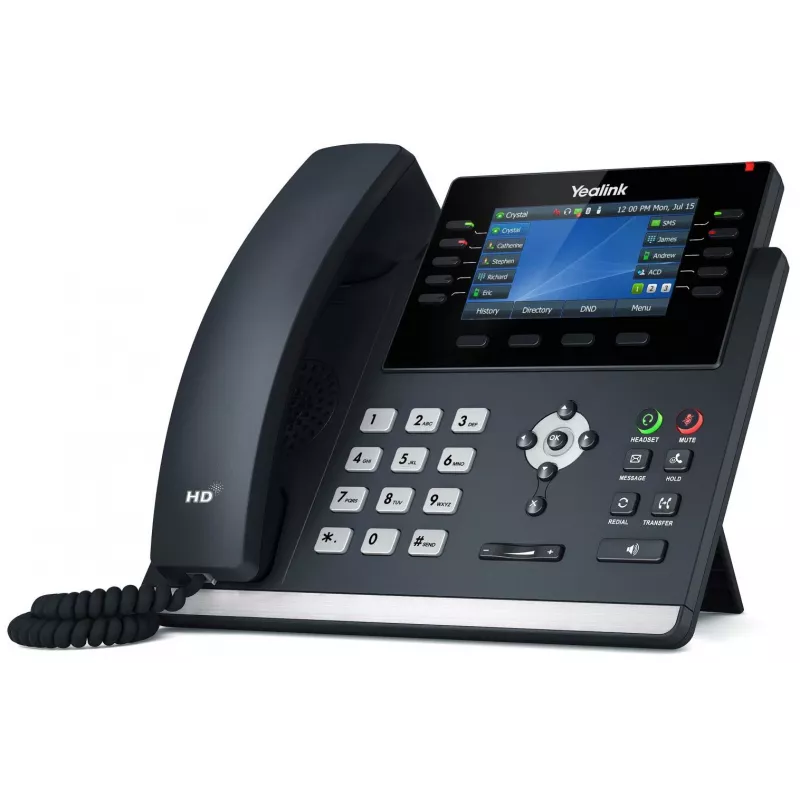 Yealink SIP-T46U IP-telefoon grijs LCD Wi-Fi