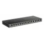 D-Link DGS-1016S Unmanaged Gigabit Ethernet (10/100/1000) zwart