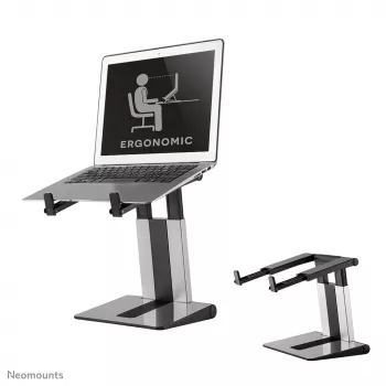 Neomounts NSLS200 laptopstandaard 10-17 inch – in hoogte verstelbaar – opvouwbaar – compact – universeel