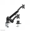 Neomounts DS70-810BL2 monitorarm 17-32 inch – gasveer – ruimtebesparend – 180°-stop