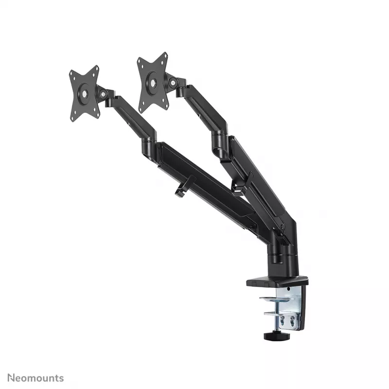 Neomounts DS70-810BL2 monitorarm 17-32 inch – gasveer – ruimtebesparend – 180°-stop
