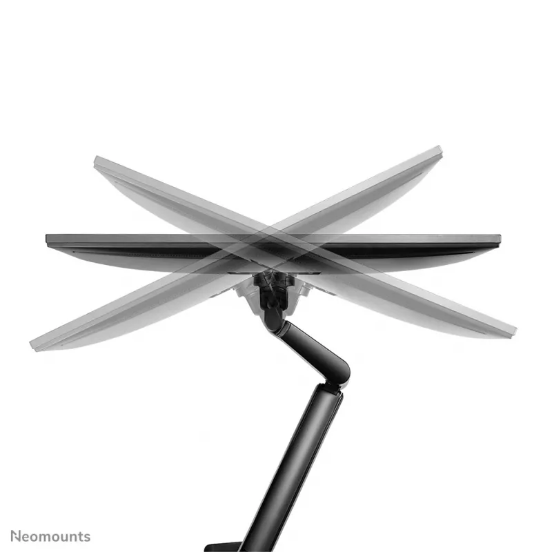 Neomounts DS70-810BL2 monitorarm 17-32 inch – gasveer – ruimtebesparend – 180°-stop