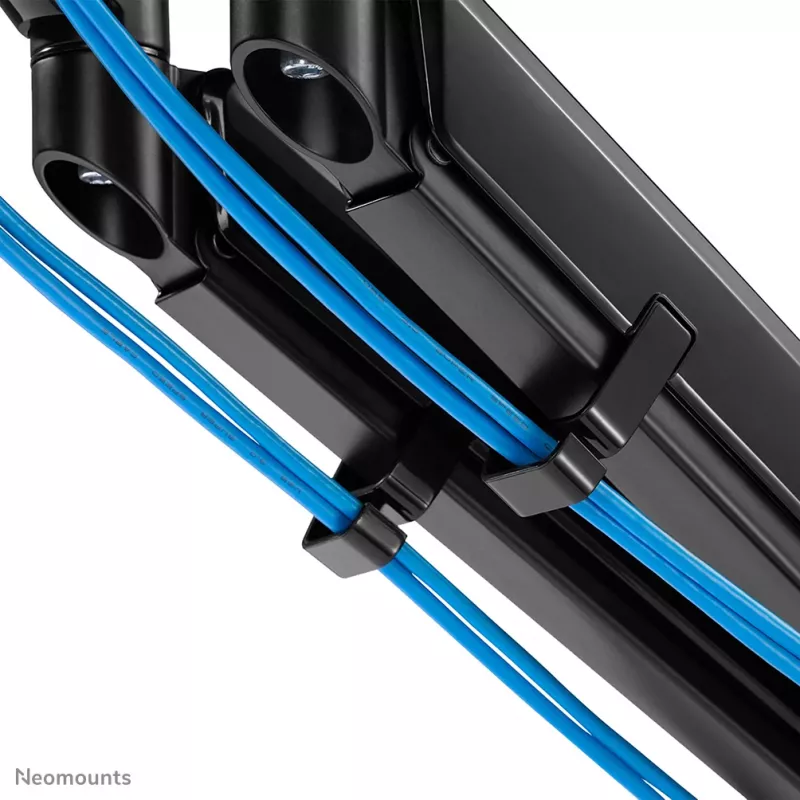 Neomounts DS70-810BL2 monitorarm 17-32 inch – gasveer – ruimtebesparend – 180°-stop