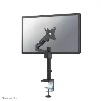 Neomounts DS70-750BL1 monitorarm 17-27 inch - gasdrukveer, tafelklem/tafeldoorvoer, 7 kg, 43,2 cm (17 inch), 68,6 cm (27 inch), 100 x 100 mm, zwart