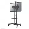 Neomounts NM-M1700 Zwart TV-trolley 32-75 inch, Zwart, Vaste vloerstandaard, Staal, 50 kg, 81,3 cm (32 inch), 190,5 cm (75 inch)