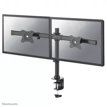 Neomounts FPMA-DCB100Dzwart monitorarm 10-27 inch, klem/tafeldoorvoer, 10 kg, 25,4 cm (10 inch), 68,6 cm (27 inch), 100 x 100 mm, zwart