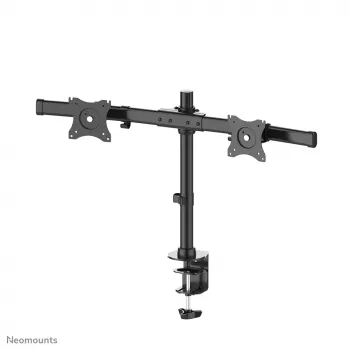 Neomounts FPMA-DCB100Dzwart monitorarm 10-27 inch, klem/tafeldoorvoer, 10 kg, 25,4 cm (10 inch), 68,6 cm (27 inch), 100 x 100 mm, zwart