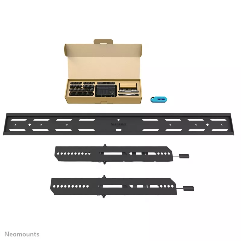 Neomounts WL30S-850BL18 tv-muurbeugel 43-86 inch - vast - afsluitbaar - snelle installatie