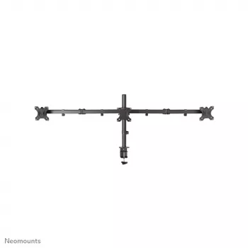 Neomounts FPMA-D550D3zwart monitorbeugel 10-27 inch, tafelklem/tafeldoorvoer, 6 kg, 25,4 cm (10 inch), 68,6 cm (27 inch), 100 x 100 mm, zwart