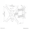 Neomounts WL40S-850BL14 tv-muurbeugel 40-65 inch - volledig beweegbaar - snelle installatie