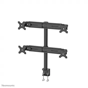 Neomounts FPMA-D700D4 monitorbeugel 19-30 inch, tafelklem, 8 kg, 48,3 cm (19 inch), 76,2 cm (30 inch), 100 x 100 mm, zwart
