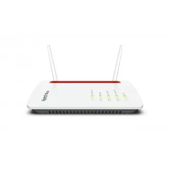 Box FRITZ 6850 5G WLAN-router Gigabit Ethernet dualband (2,4 GHz / 5 GHz) zwart, rood, wit
