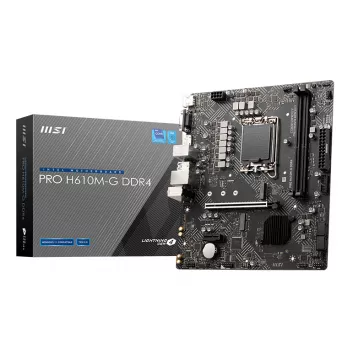 MSI PRO H610M-G DDR4 moederbord Intel H610 LGA 1700 micro ATX