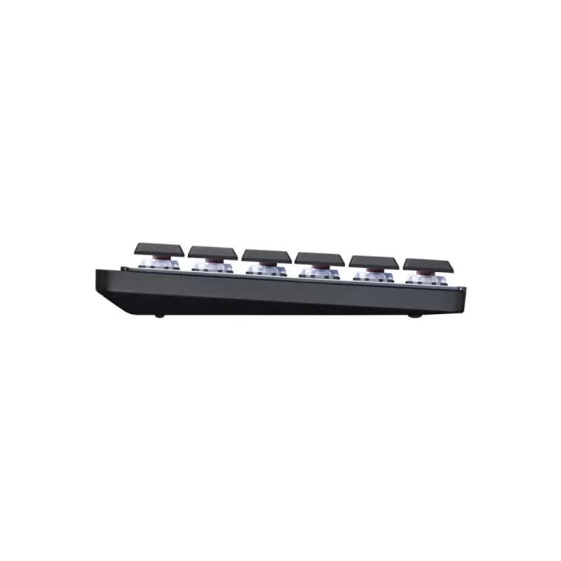 LOGITECH Mx Mechanical Mini minimalistisch draadloos verlicht toetsenbord - Graphite Tactile Quiet Qwertz Duits