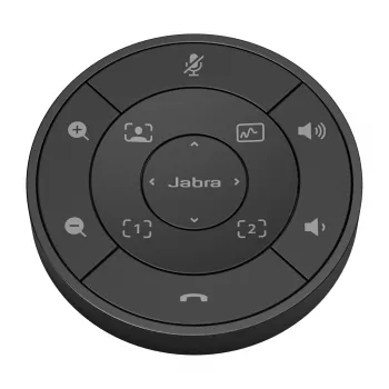 Jabra PanaCast 50 afstandsbediening - zwart, afstandsbediening, zwart, tafel, Jabra, PanaCast 50, 77 mm